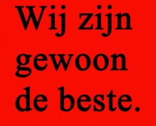 Een beter imago? Gewoon onszelf worden.